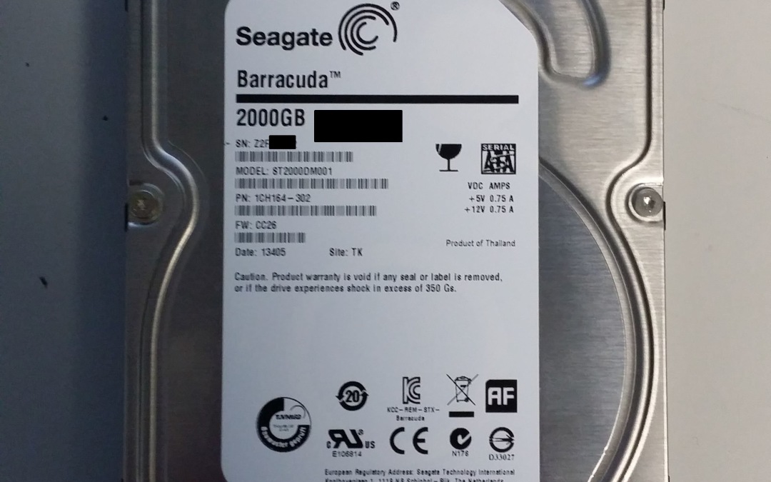 ST2000DM001- Data Recovery Case Study #16